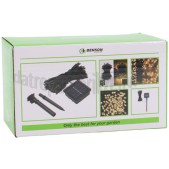 Foto van Benson Verlichting LED lichtsnoer Solar, 100 LED Buiten, IP44, 12 meter 