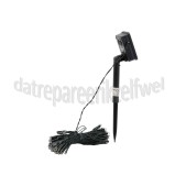 Foto van Benson Verlichting LED lichtsnoer Solar, 100 LED Buiten, IP44, 12 meter 