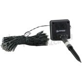 Foto van Benson Verlichting LED lichtsnoer Solar, 100 LED Buiten, IP44, 12 meter 