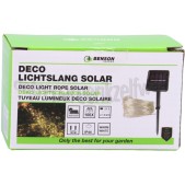 Foto van Benson Verlichting LED lichtslang Solar, 100 LED Buiten, IP44, 11,9 meter 
