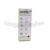 Foto van Benson Verlichting LED lichtsnoer Cotton ball, 10 delig Binnen, IP20, 1,52 meter 