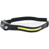 Foto van Hofftech Hoofdlamp Hoofdlamp 3W, Siliconen Band USB C, 200 lumen, 6000-6500K 