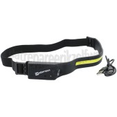 Foto van Hofftech Hoofdlamp Hoofdlamp 3W, Siliconen Band USB C, 200 lumen, 6000-6500K 