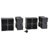 Foto van Whirlpool Filter Koolstoffilter, 4 stuks WVH92K, PVH92BKF 