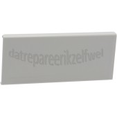Foto van Liebherr Afdekking Afdekplaatje front IRd412120A, IRe392120A 