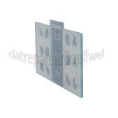 Foto van Liebherr Plaat Frontplaat vrieslade GN106620F, SGNesf307320A 