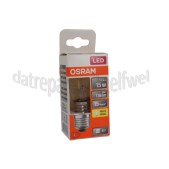Foto van Osram Ledlamp LED Retrofit Classic P15 E27 Helder 1,5W, 2700K, 136lm 