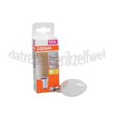 Foto van Osram Ledlamp LED Retrofit Kaarslamp Classic B15 E14 Mat 1,5W, 2700K, 136lm 