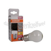 Foto van Osram Ledlamp LED Retrofit Classic P25 Dimbaar E27 Mat 2,8W, 2700K, 250lm 