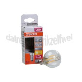 Foto van Osram Ledlamp LED Retrofit Classic P40 Dimbaar E14 Helder 4,8W, 2700K, 470lm 