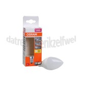 Foto van Osram Ledlamp LED Star Classic Kaarslamp B25 E14 Mat 3,3W, 2700K, 250lm 