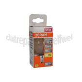 Foto van Osram Ledlamp LED Retrofit Classic P40 E14 Mat 4,0W, 2700K, 470lm 