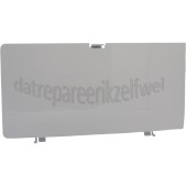 Foto van Whirlpool Klep Afdekking inspectiepaneel, wit NTM1081EU, NTCM108BEU 