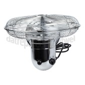 Foto van Trebs Ventilator Retro Chroom 35 Watt, 3 standen, draaibaar 