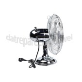 Foto van Trebs Ventilator Retro Chroom 35 Watt, 3 standen, draaibaar 