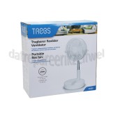 Foto van Trebs Ventilator Draagbare Statiefventilator Verstelbaar van 35 tot 100cm 