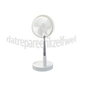 Foto van Trebs Ventilator Draagbare Statiefventilator Verstelbaar van 35 tot 100cm 