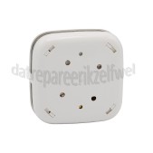Foto van Alecto Rookmelder Rookmelder Compact Design alarmering bij rook en brand, 10 jaar 