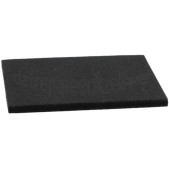 Foto van Deltafix Krasvilt Anti-krasvilt zwart Vierkant 90x100mm 