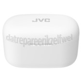 Foto van JVC Hoofdtelefoon Memory Foam Earbuds, Wit Noise Cancelling 