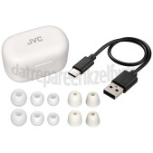 Foto van JVC Hoofdtelefoon Memory Foam Earbuds, Wit Noise Cancelling 