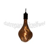 Foto van Calex Ledlamp XXL Organic Evo Natural Flex Filament E27 6W 150Lm 1800K Dimbaar 
