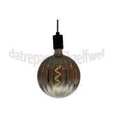 Foto van Calex Ledlamp Dijon Smokey Pulse E27 4W 40Lm 2200K Dimbaar 