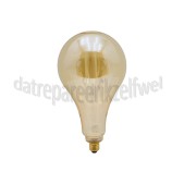 Foto van Calex Ledlamp Royal Osby Goud E27 3,5W 150Lm 1800K Dimbaar 