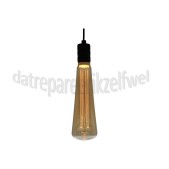 Foto van Calex Ledlamp Royal Kinna Goud E27 3,5W 150Lm 1800K Dimbaar 