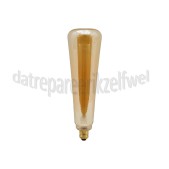 Foto van Calex Ledlamp Royal Kinna Goud E27 3,5W 150Lm 1800K Dimbaar 