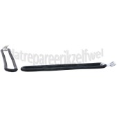 Foto van Deltafix Spanband Spanrubber EPDM 25cm x 8mm Zwart Dekkleden, Afdeknetten 