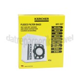 Foto van Karcher Stofzuigerzak Vliesfilterzak WD2 Plus, WD3, KWD 1, KWD 3, SE4001, SE4002 
