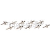 Foto van Deltafix Tourniquetsluiting Loxx zelftapper 4,2 x 10mm vernikkeld Tourniquetsluiting, en zeilringen 