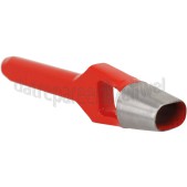 Foto van Deltafix Holpijp Handslag holpijp ovaal 22mm x 14mm PVC afdekzeil, bouwzeil, bootkap, boothoes 