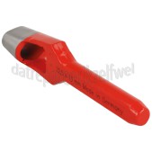 Foto van Deltafix Holpijp Handslag holpijp ovaal 22mm x 14mm PVC afdekzeil, bouwzeil, bootkap, boothoes 