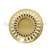 Foto van Reginox Afvoerzeef Comfort Gold Flax grote knop New York Gold Flax range 