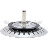 Foto van Reginox Afvoerzeef Comfort RVS grote knop 3,5 Inch afvoer, Comfort 