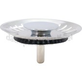 Foto van Reginox Afvoerzeef Comfort RVS grote knop 3,5 Inch afvoer, Comfort 