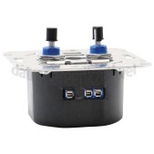 Foto van Calex Dimmer LED Duo muurdimmer Dimbare LED, halogeen en gloeilampen 