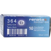 Foto van Renata Batterij knoopcell zilveroxide 1,55V Renata 364 Silver Oxide Low Drain A1 