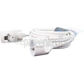 Foto van Brennenstuhl Snoer 3G1.5mm2 5 Meter Wit 3680W 16A Verlengsnoer Platte stekker Randaarde 