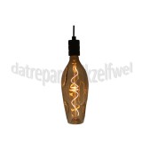 Foto van Calex Ledlamp Barcelona XXL Natural LED E27, 4W, 80 lumen, 1800K, dimbaar 