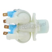 Foto van Beko Inlaatventiel Dubbel recht WMD25120T, WCC7711BC 
