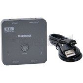Foto van Marmitek Switchgear Connect 720 HDMI Switch 8K 8K 60Hz - 4K 120Hz - HDMI 2.1 - 2 in / 1 uit 