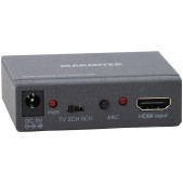 Foto van Marmitek Switchgear Connect AE14 HDMI Audio Extractor 4K - 4K30 - ARC - 10.2 Gbps 