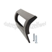 Foto van Deurgreep Deurgreep Zwart, 190mm 95 - 165mm 