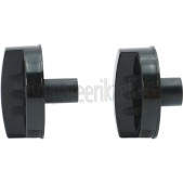 Foto van Dometic Knop 2 stuks, zwart RML8330 