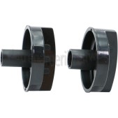 Foto van Dometic Knop 2 stuks, zwart RML8330 