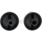 Foto van Dometic Knop 2 stuks, zwart RML8330 