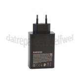 Foto van Samsung USB power adapter Power adapter trio 65W PD Zwart, USB-C x 2 USB-A 